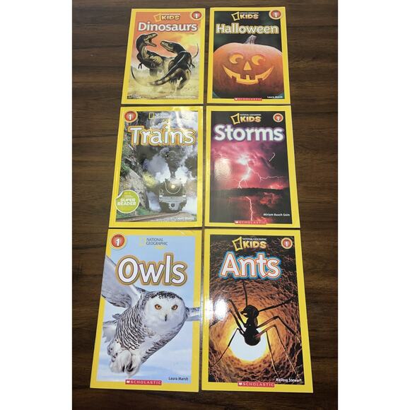 National Geographic Kids Level 1 Reader Assorted Books Science Dino Halloween - Picture 2 of 7